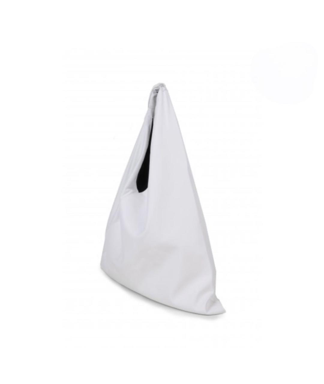 MM6 MAISON MARGIELA Белая кожаная сумка через плечо, фото 2