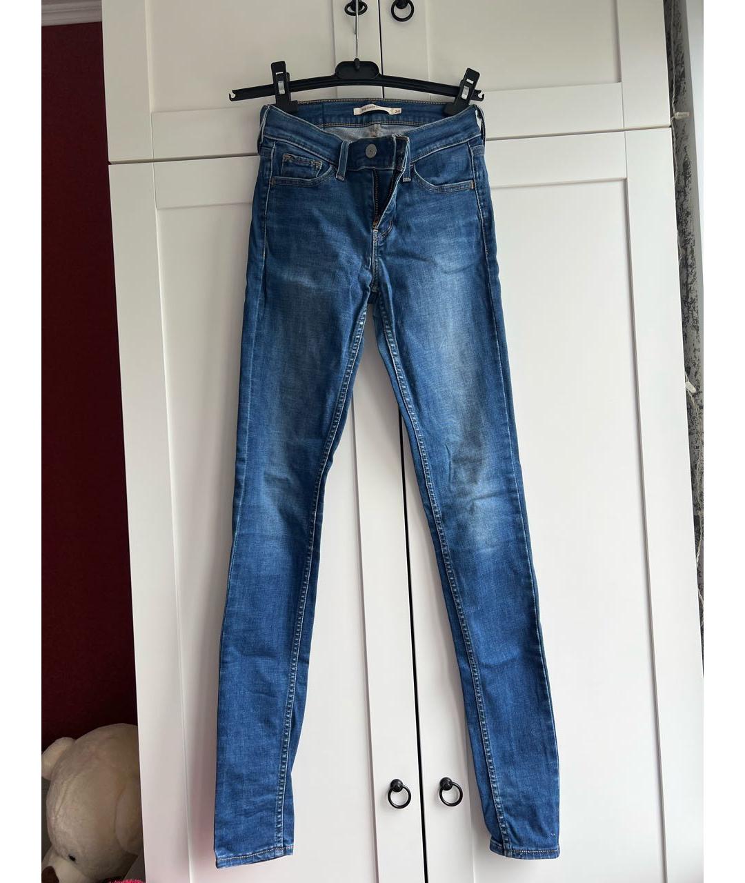 LEVI'S Синие джинсы слим, фото 6