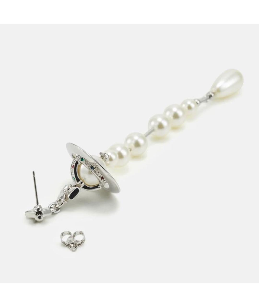 VIVIENNE WESTWOOD Серебряные с серебряным покрытием серьги, фото 2