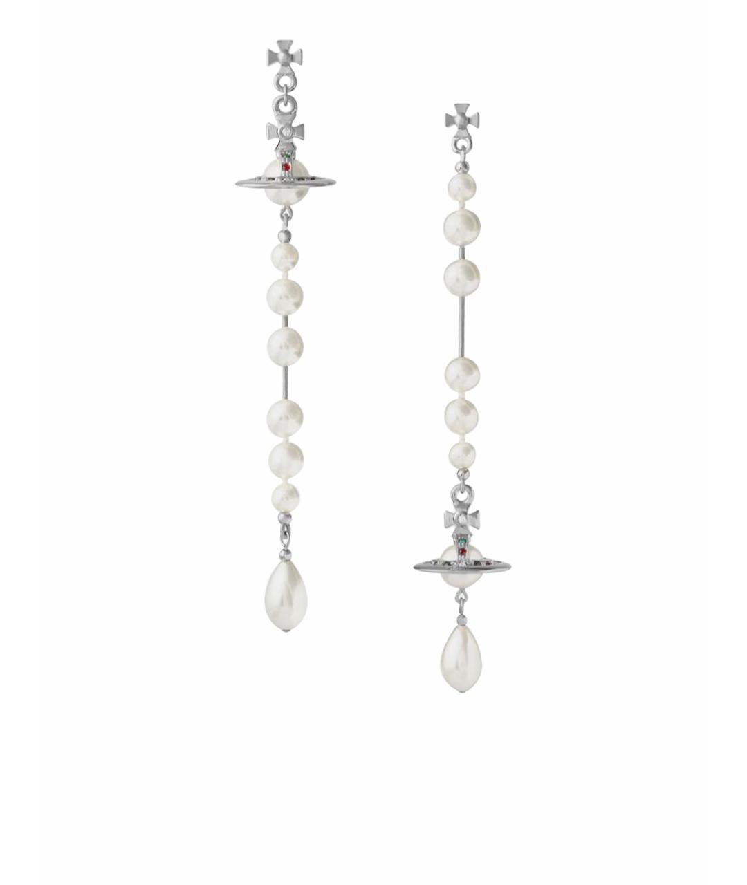 VIVIENNE WESTWOOD Серебряные с серебряным покрытием серьги, фото 1