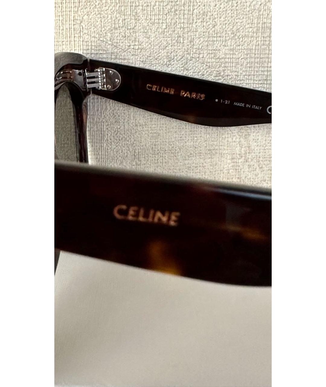 CELINE Пластиковые солнцезащитные очки, фото 5