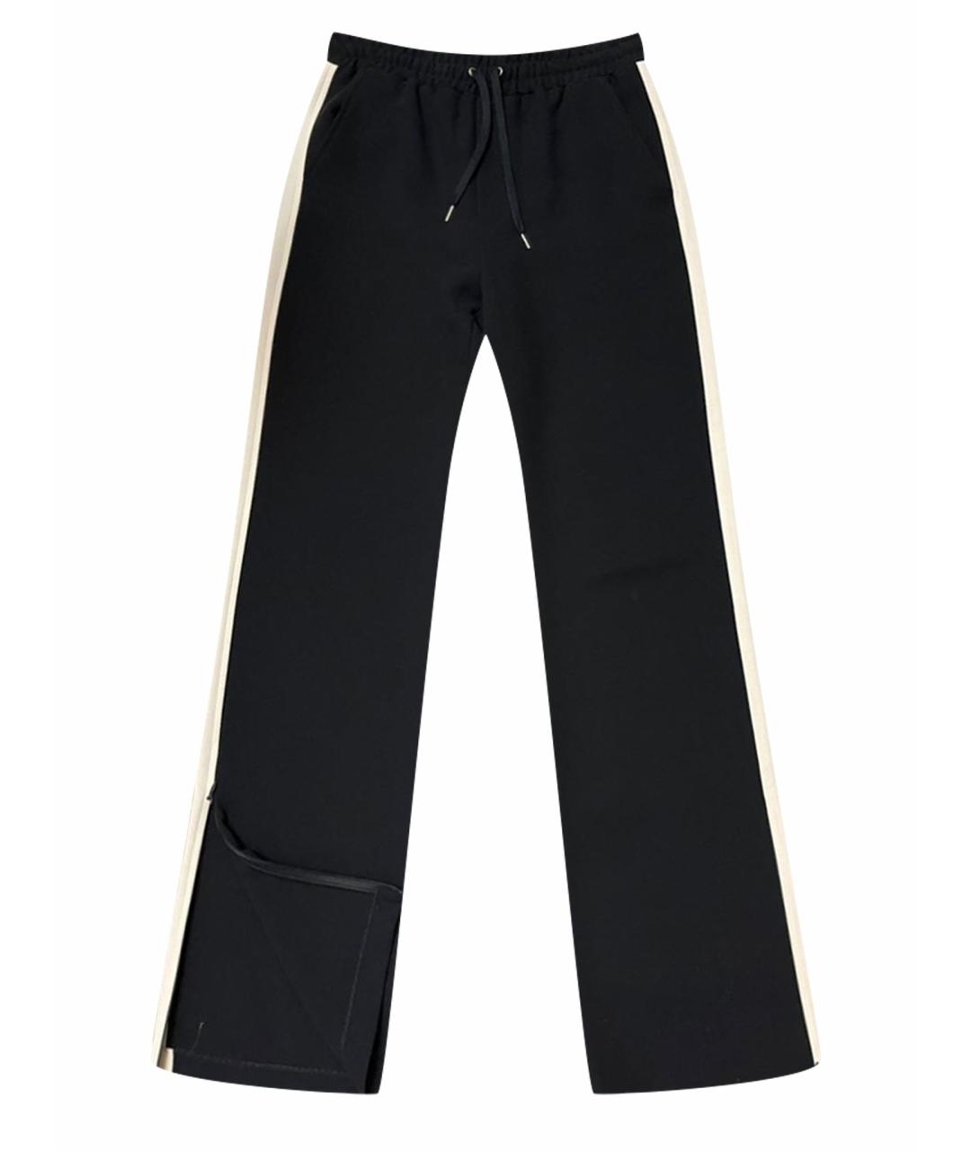 BARBARA BUI Черные брюки широкие, фото 1