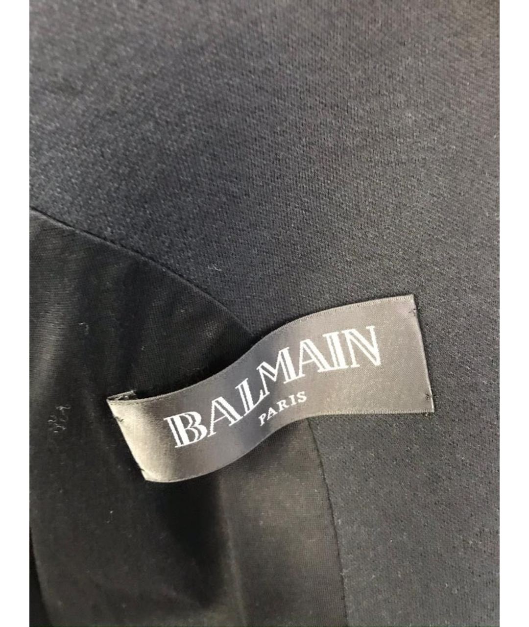BALMAIN Черный пиджак, фото 5