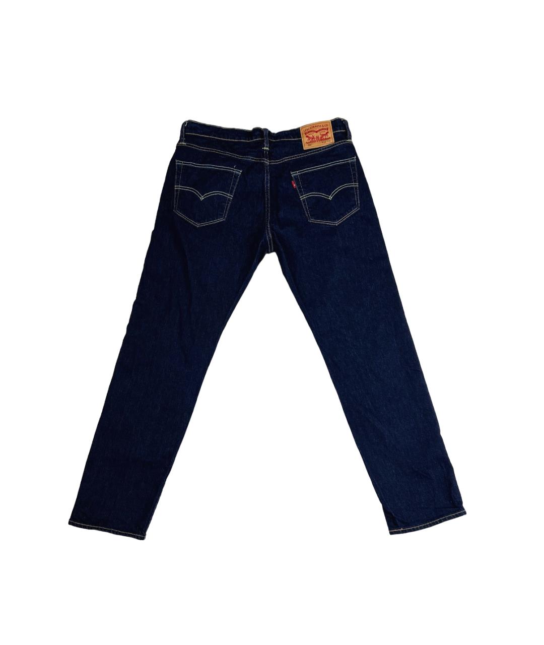 LEVI'S Темно-синие хлопковые джинсы, фото 2
