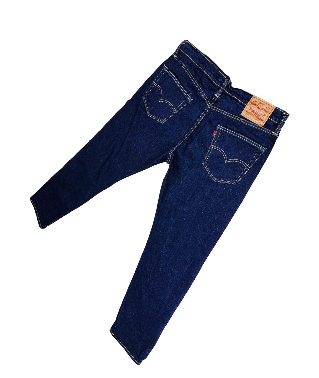LEVI'S Темно-синие хлопковые джинсы, фото 3