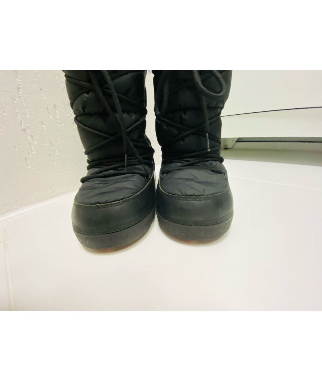 MONCLER KIDS Черные ботинки, фото 3