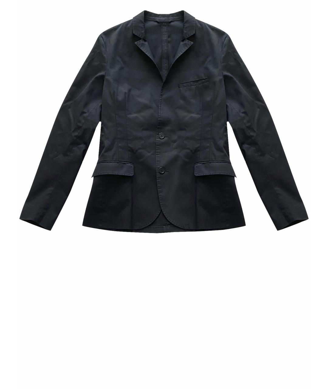 ZADIG & VOLTAIRE Черный хлопковый пиджак, фото 1