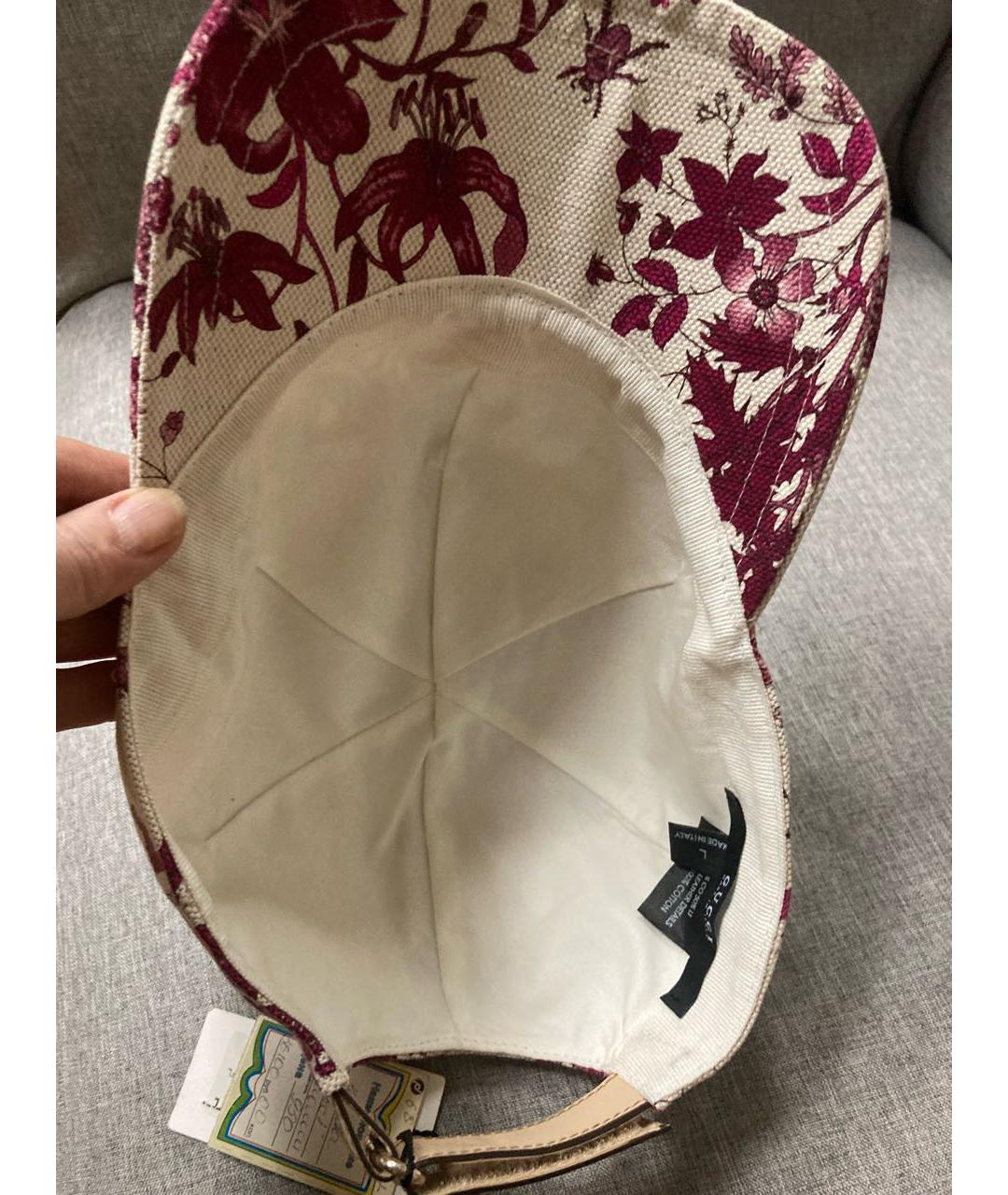 GUCCI Мульти хлопковая кепка, фото 7