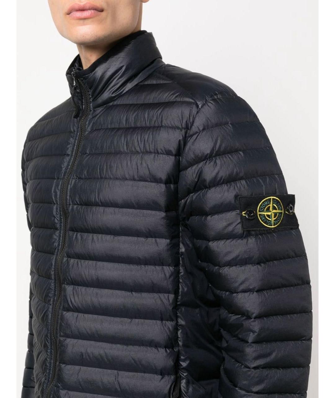 STONE ISLAND Темно-синяя куртка, фото 4
