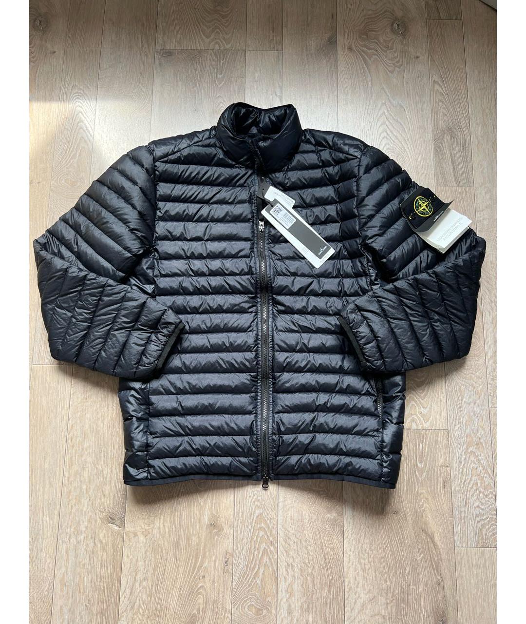 STONE ISLAND Темно-синяя куртка, фото 5