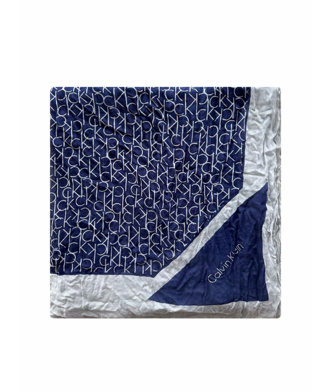 CALVIN KLEIN Синий платок, фото 1