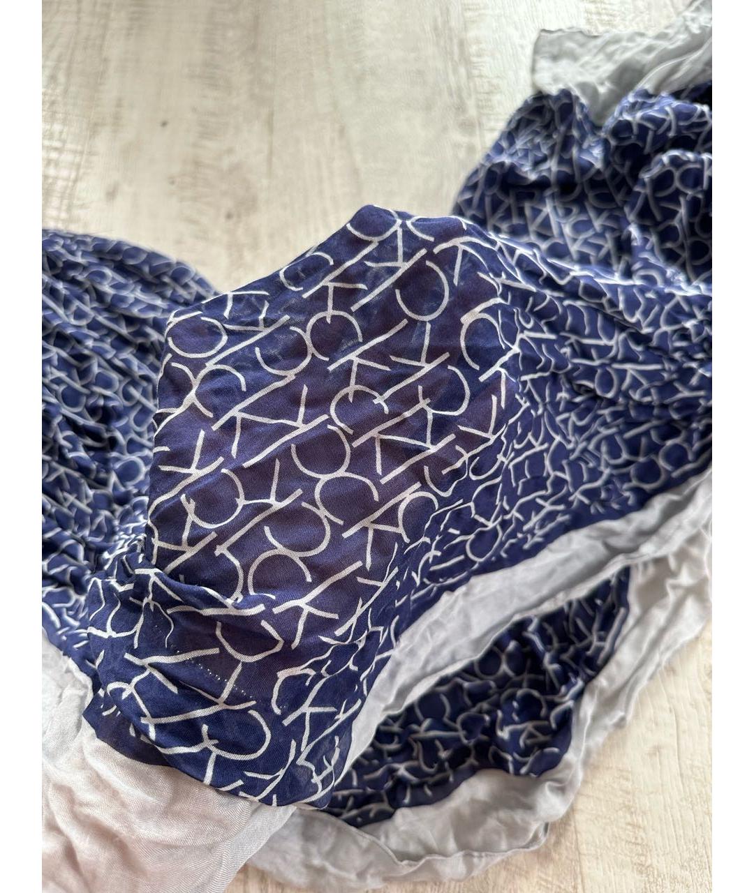 CALVIN KLEIN Синий платок, фото 4