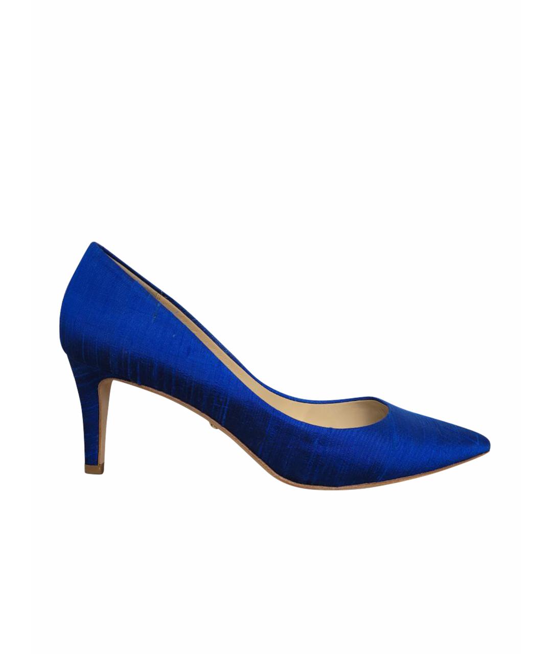 BADGLEY MISCHKA Синие текстильные туфли, фото 1