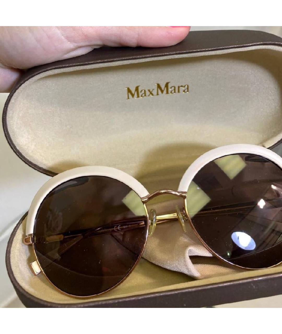 MAX MARA Коричневые солнцезащитные очки, фото 6