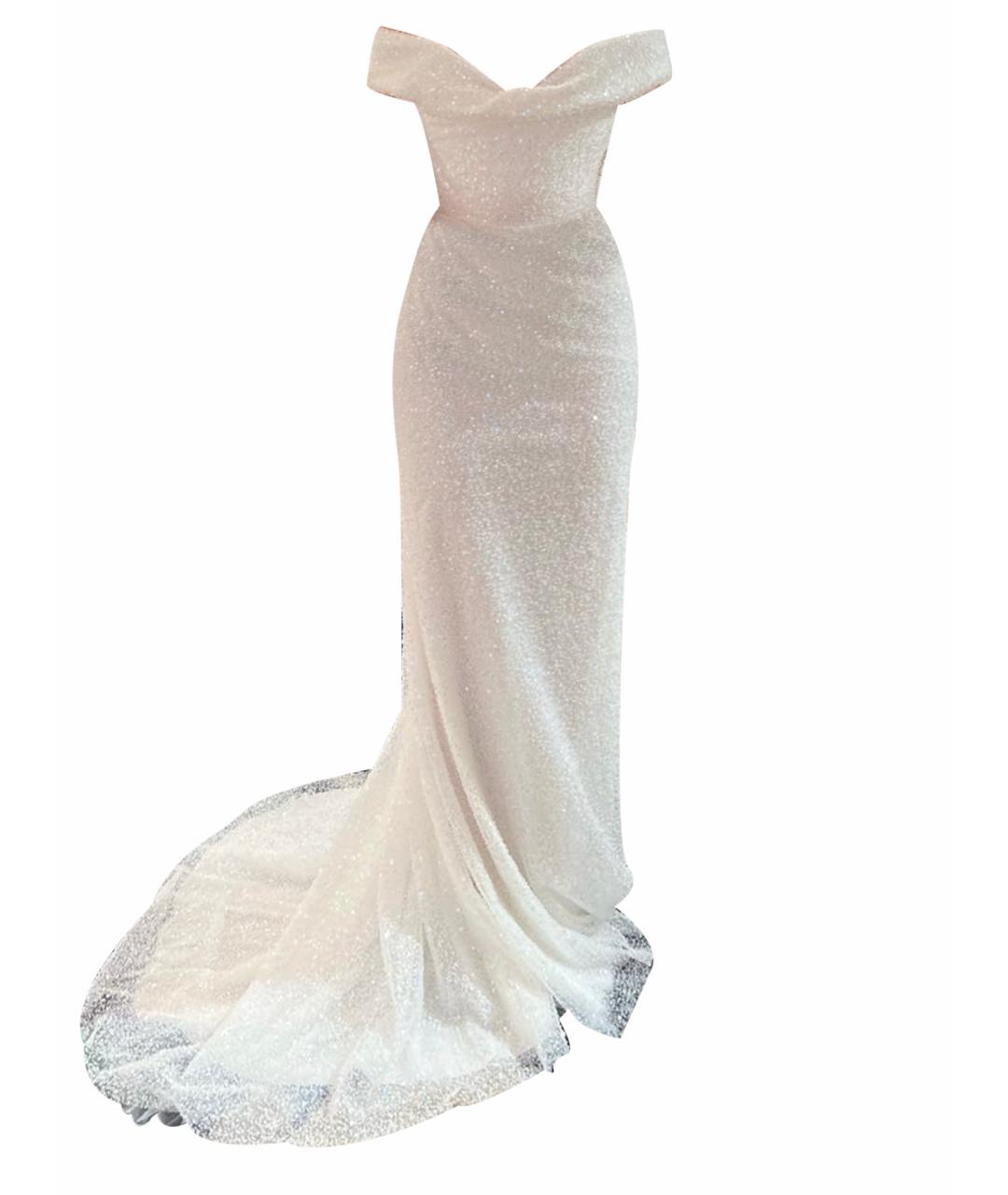 VIVIENNE WESTWOOD Белое шелковое свадебное платье, фото 1