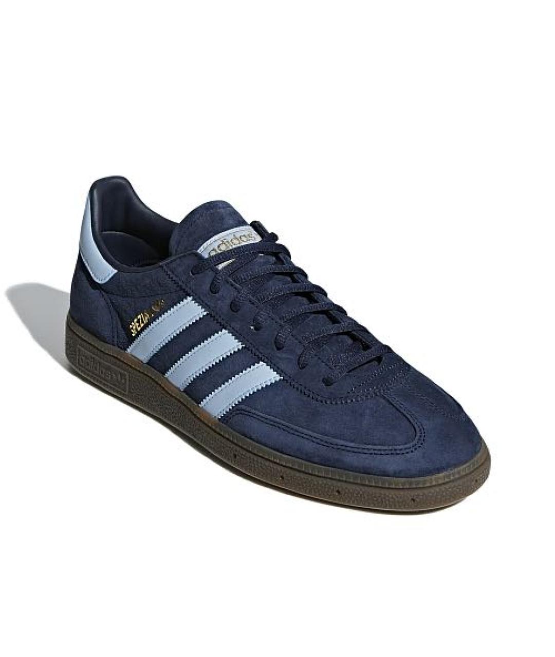 ADIDAS Темно-синие замшевые низкие кроссовки / кеды, фото 2