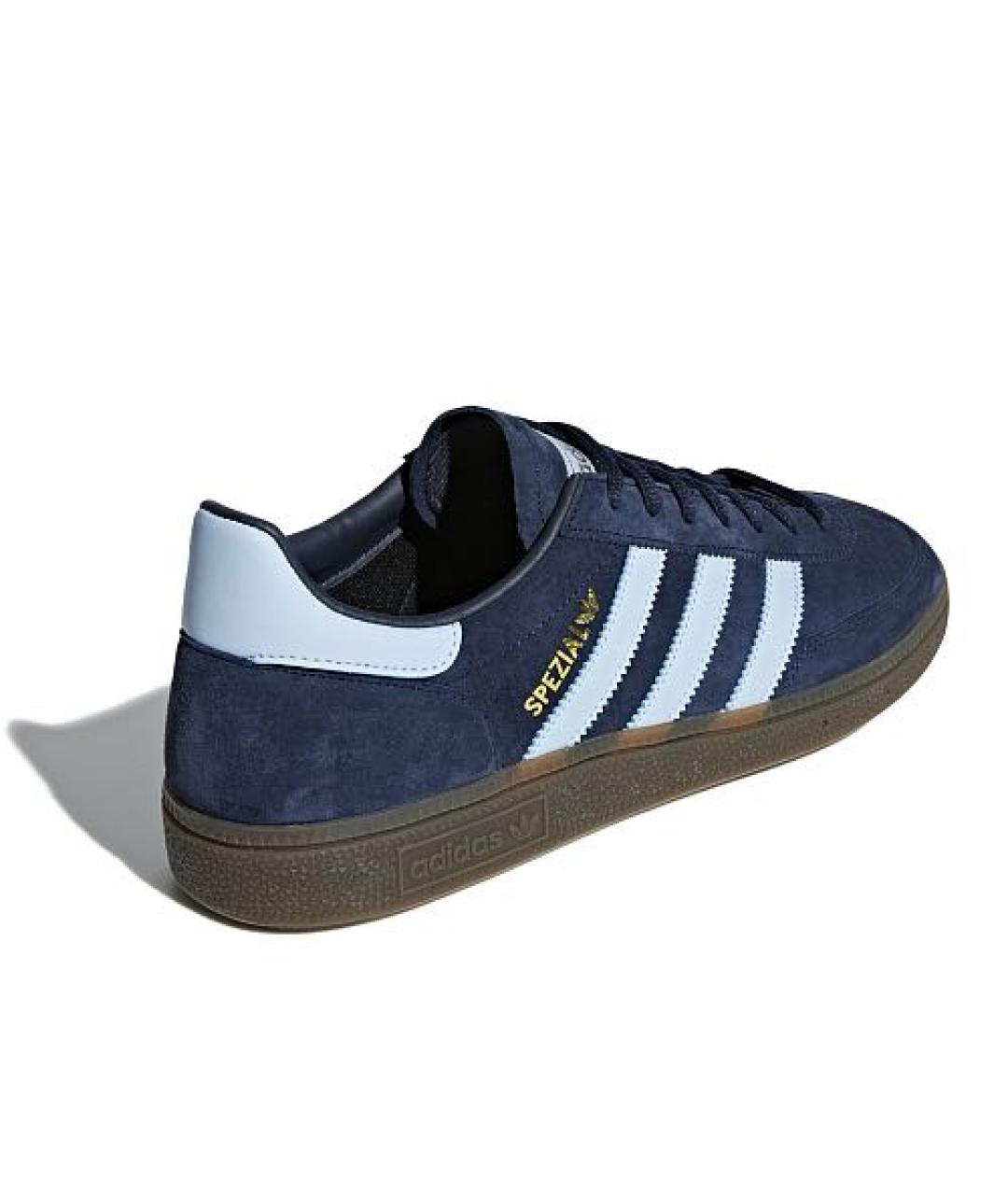 ADIDAS Темно-синие замшевые низкие кроссовки / кеды, фото 3