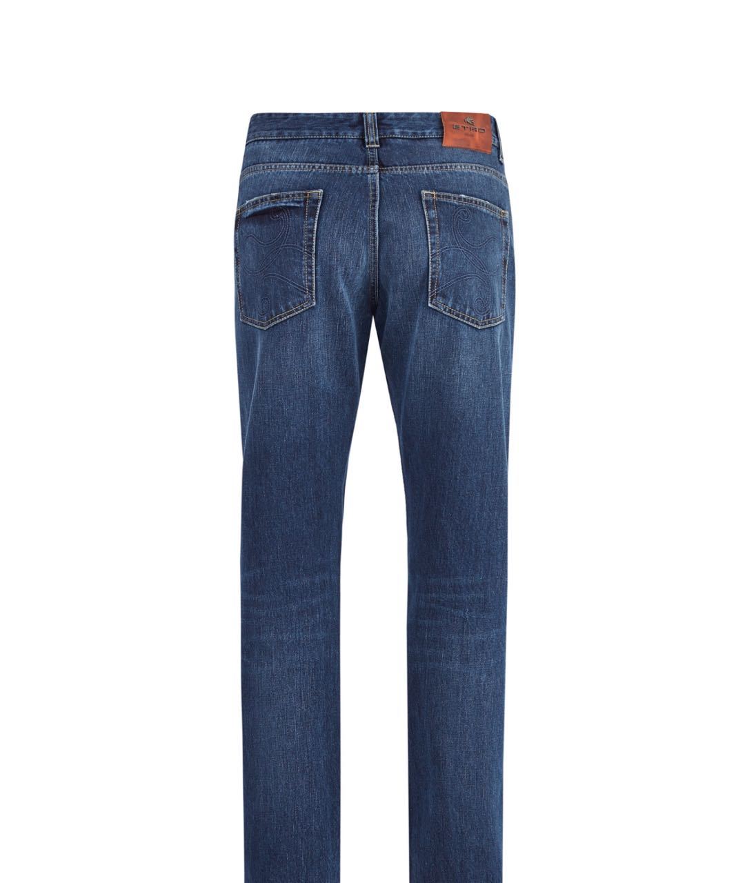ETRO Синие хлопковые прямые джинсы, фото 2