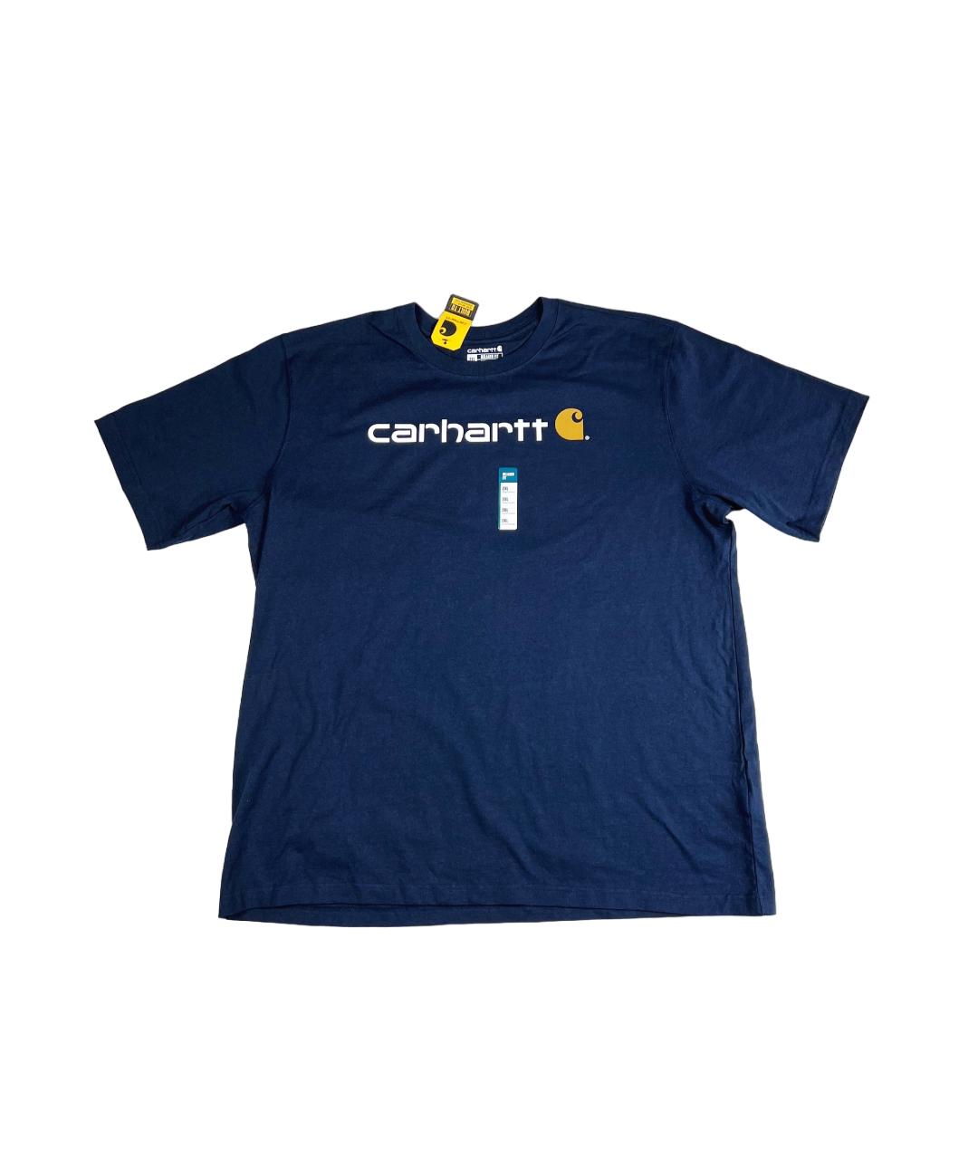 CARHARTT Темно-синяя хлопковая футболка, фото 6