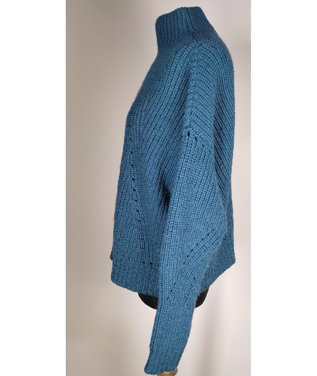 JASON WU Синий шерстяной джемпер / свитер, фото 2
