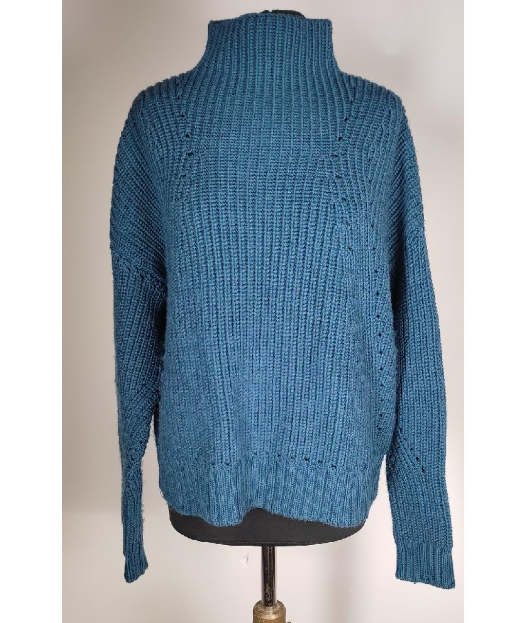 JASON WU Синий шерстяной джемпер / свитер, фото 8
