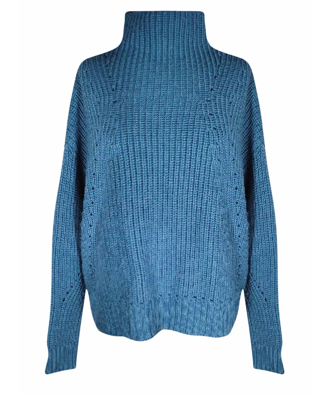 JASON WU Синий шерстяной джемпер / свитер, фото 1
