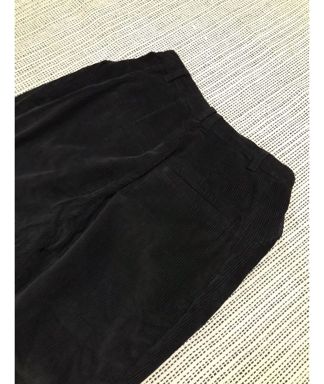 Perks and Mini Черные хлопковые прямые брюки, фото 4