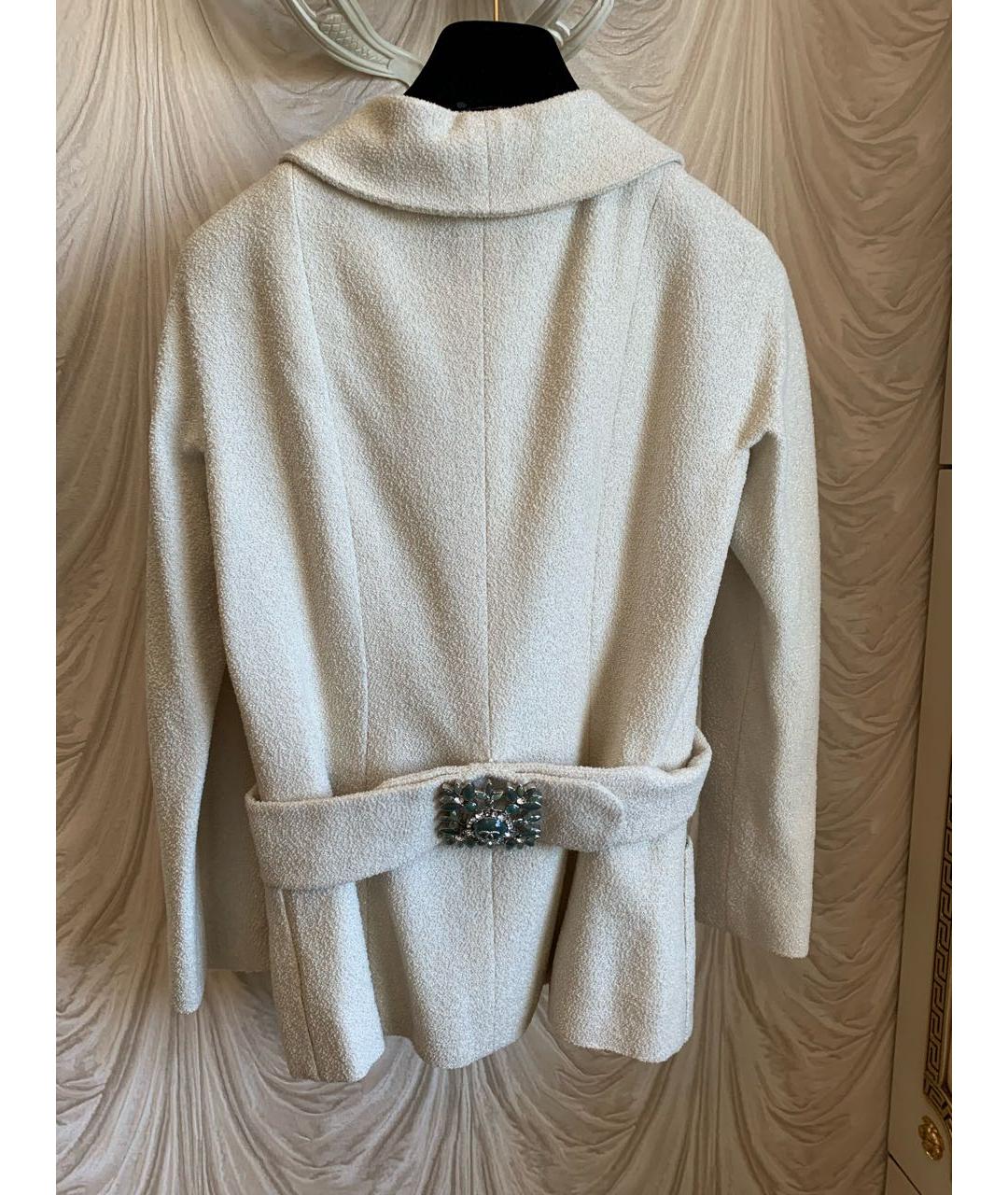CHANEL Бежевый жакет/пиджак, фото 5