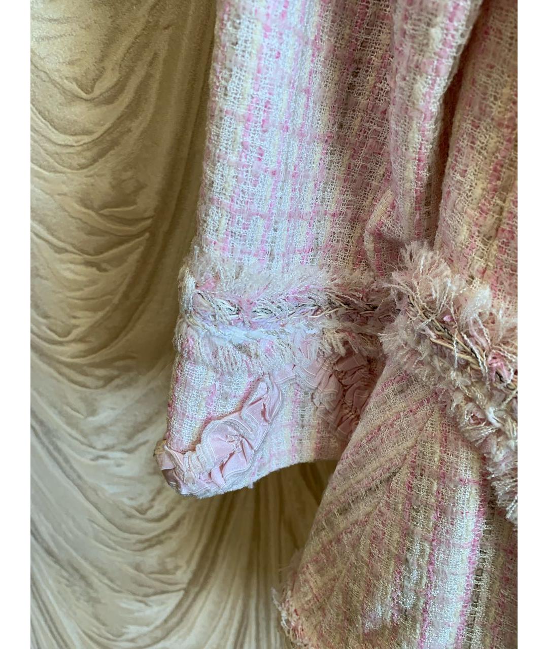 CHANEL Розовый жакет/пиджак, фото 2