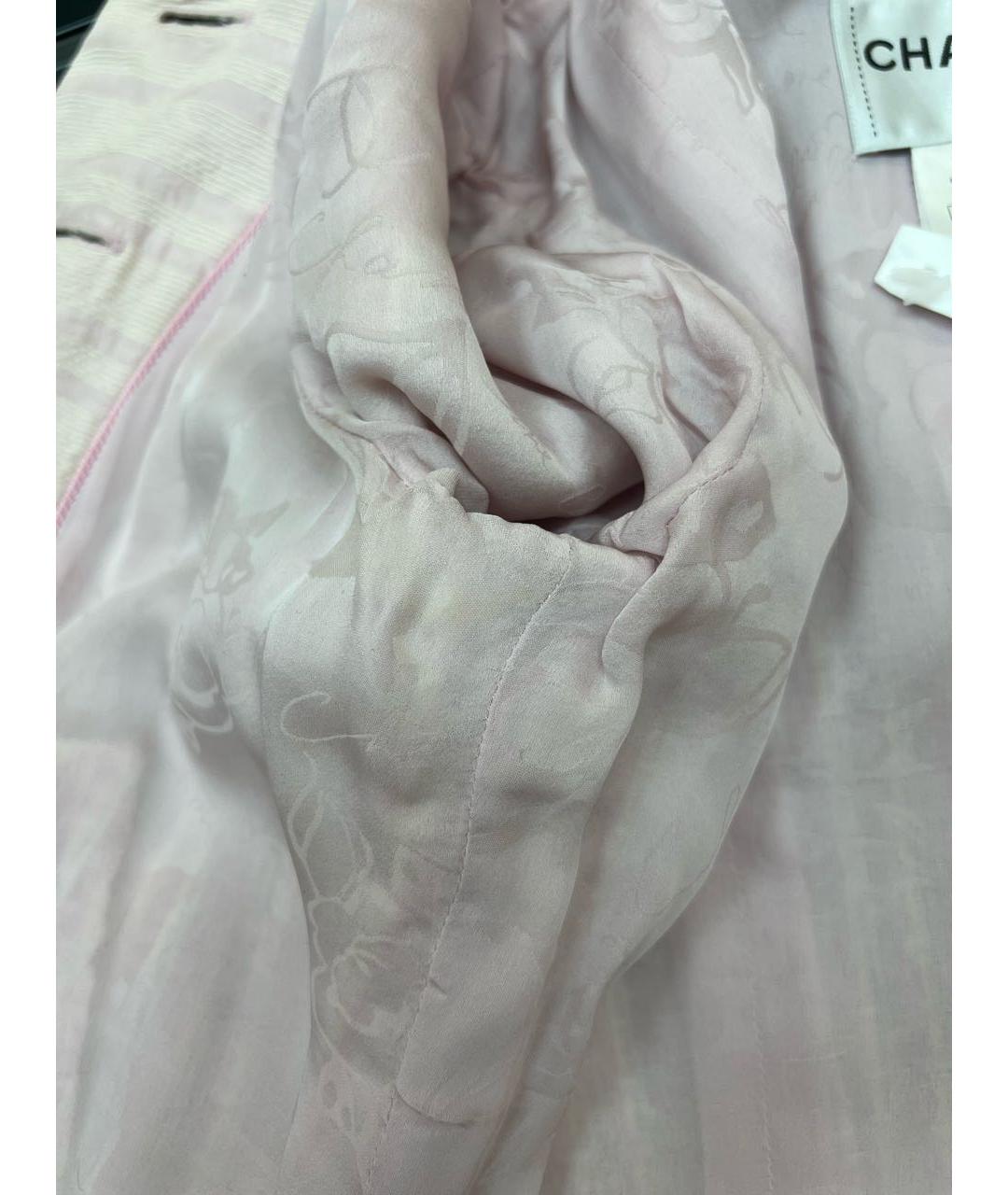 CHANEL Розовый жакет/пиджак, фото 7