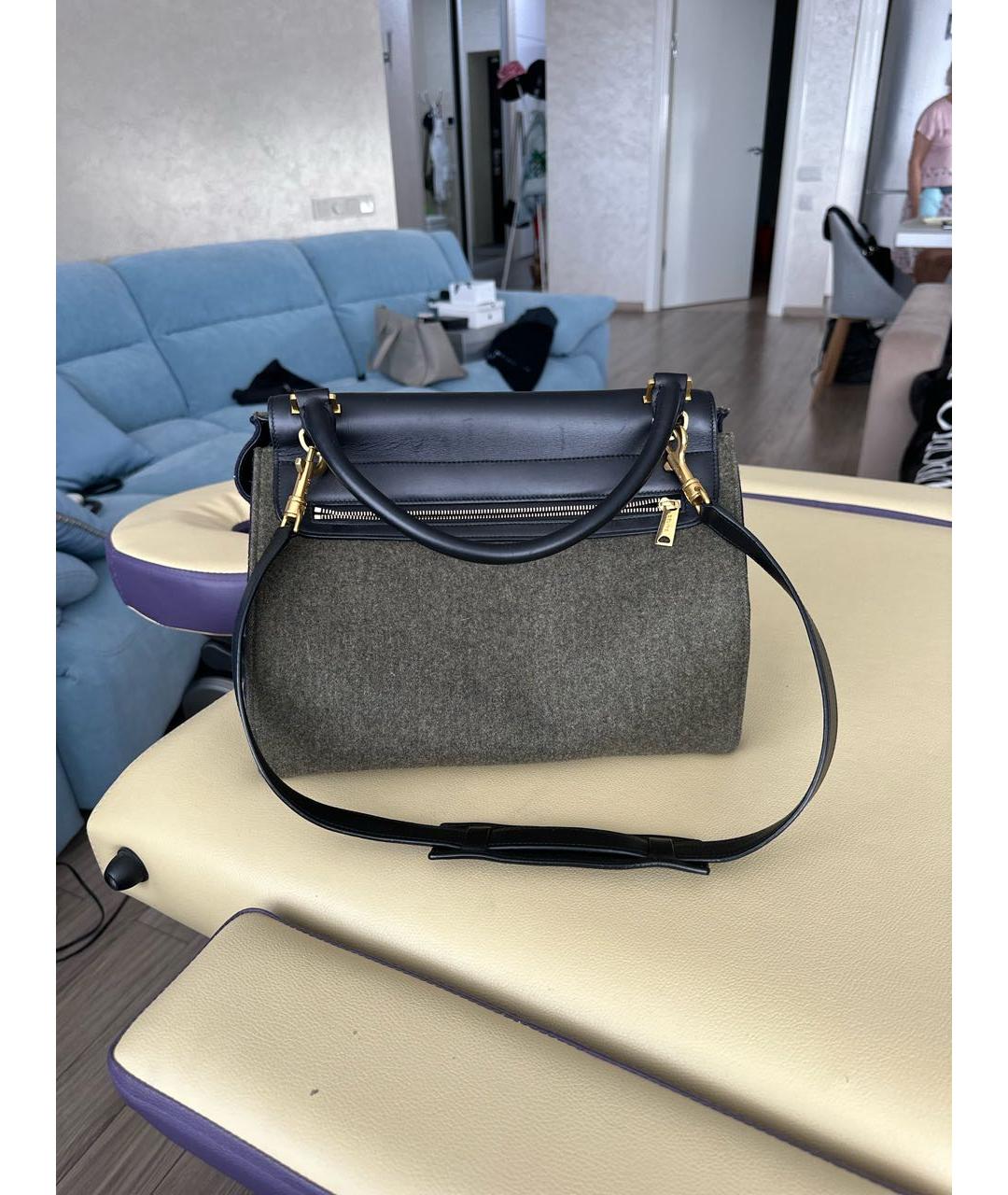 CELINE PRE-OWNED Мульти твидовая сумка через плечо, фото 3