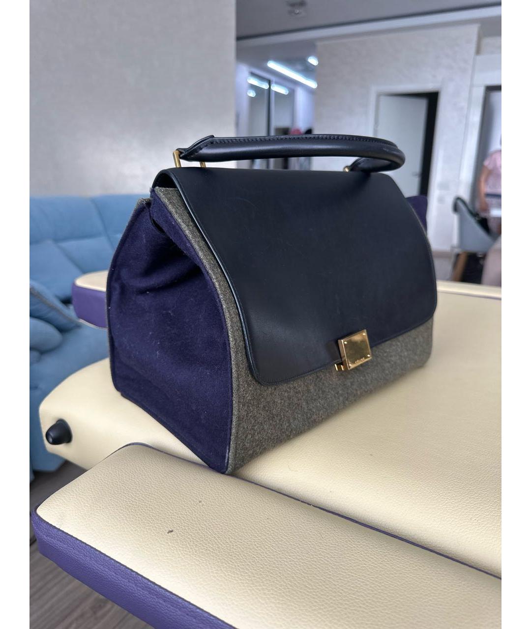 CELINE PRE-OWNED Мульти твидовая сумка через плечо, фото 2