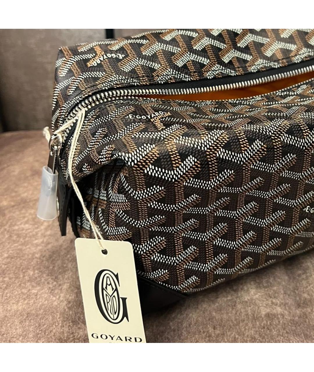 GOYARD Кожаная косметичка, фото 2