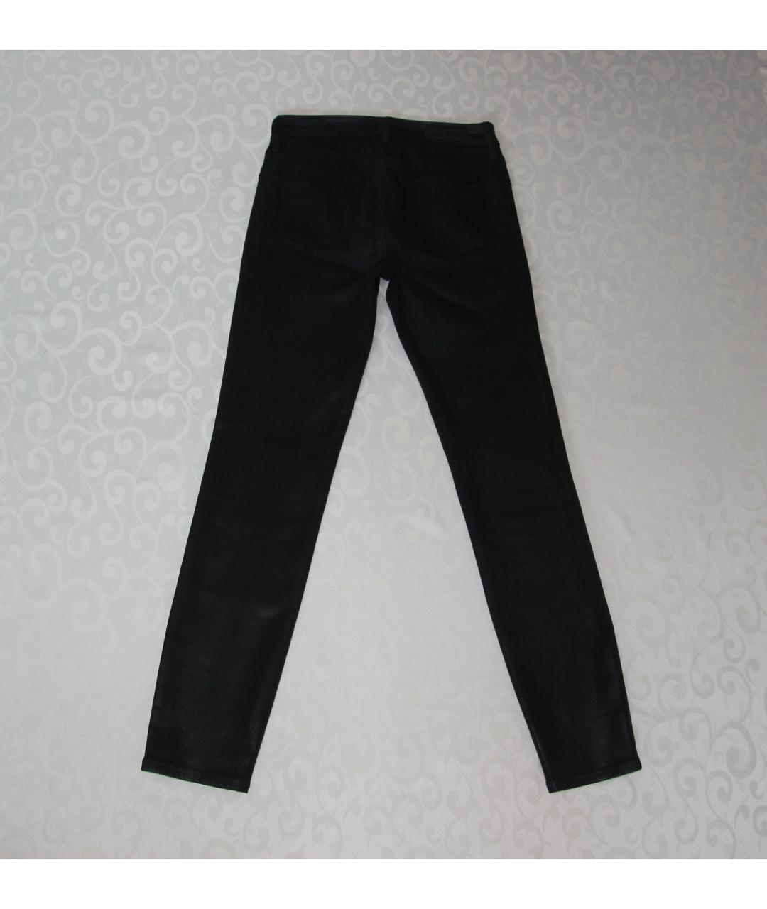 ARMANI EXCHANGE Черные хлопко-полиэстеровые джинсы слим, фото 2