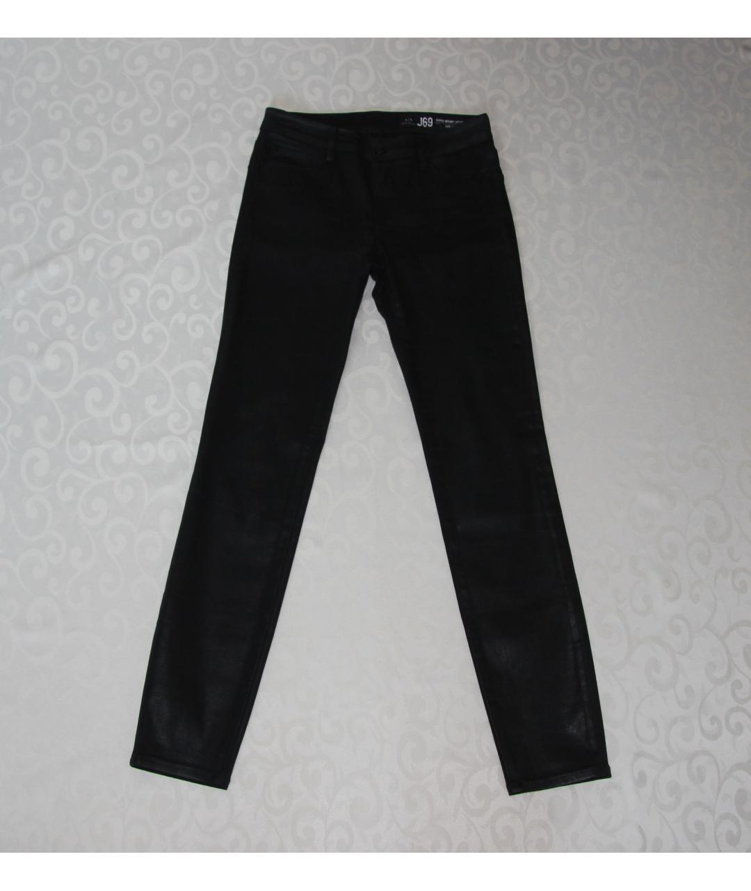 ARMANI EXCHANGE Черные хлопко-полиэстеровые джинсы слим, фото 10