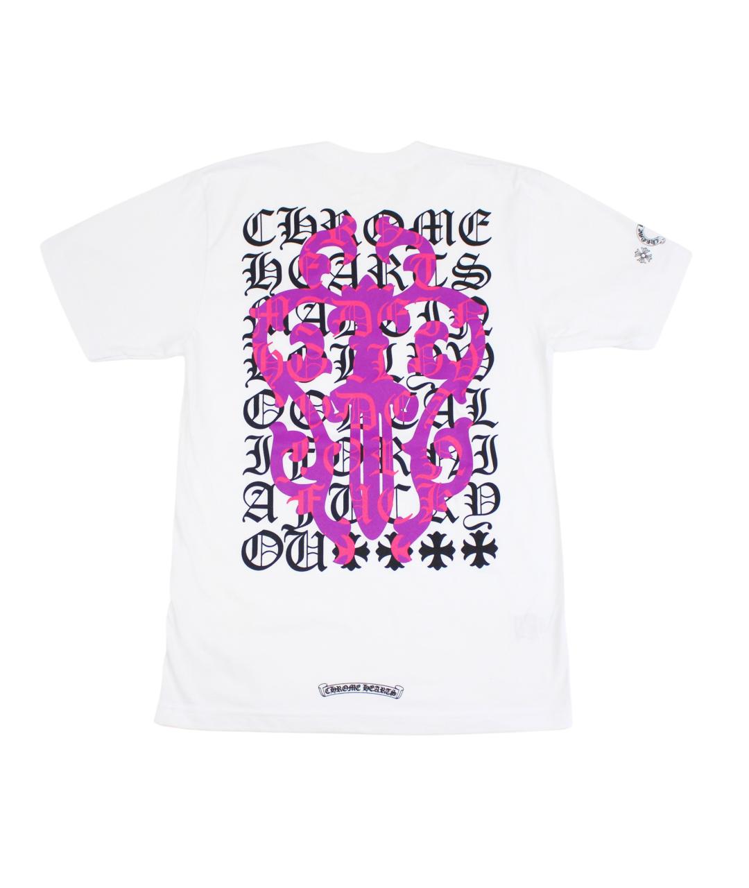 CHROME HEARTS Белая хлопковая футболка, фото 1