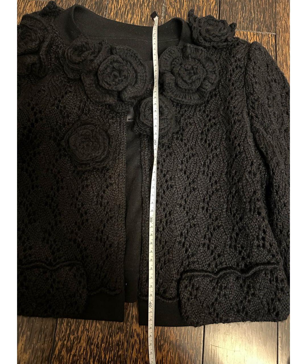 DOLCE&GABBANA Черный шерстяной жакет/пиджак, фото 7