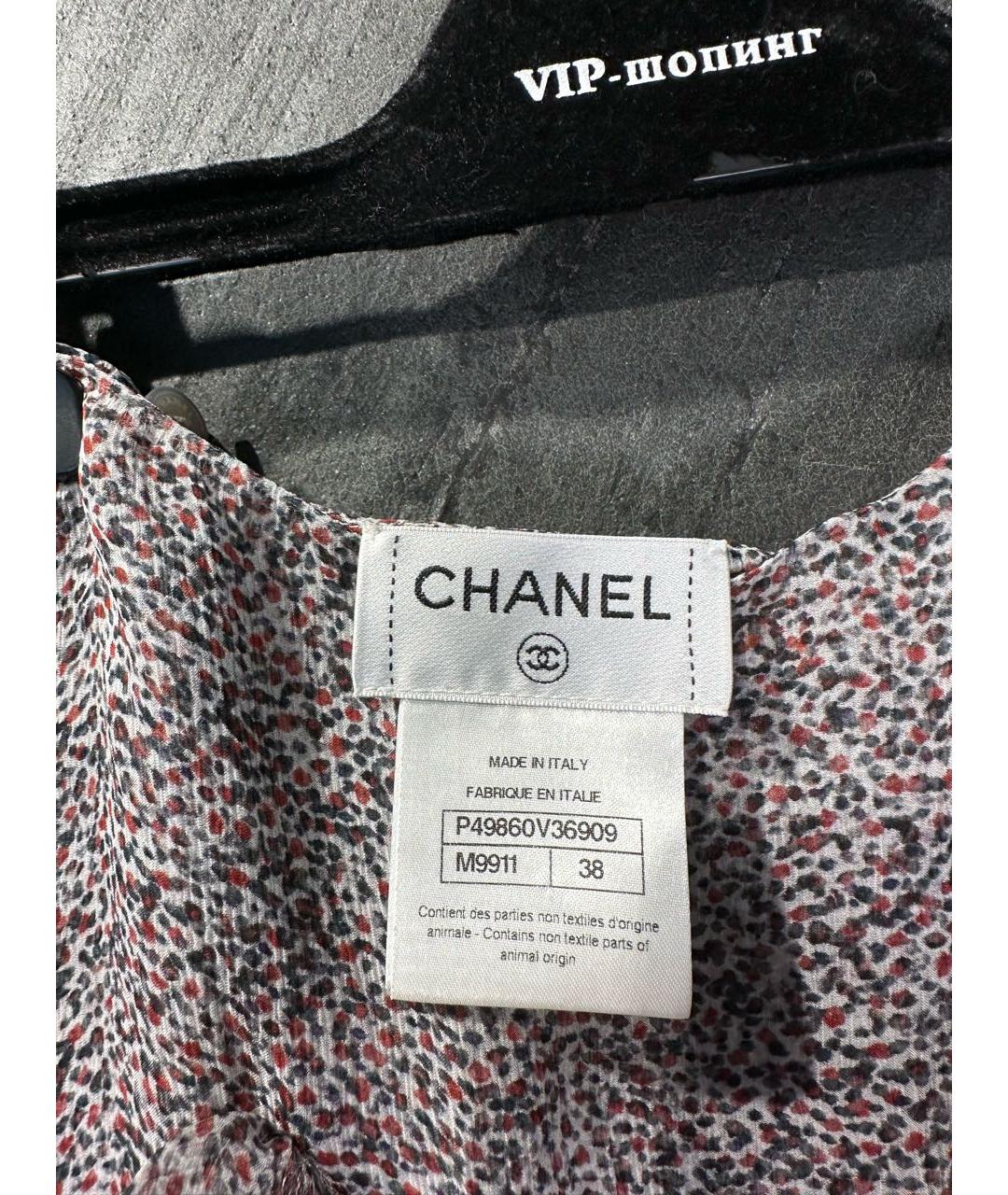 CHANEL Шелковый костюм с брюками, фото 4