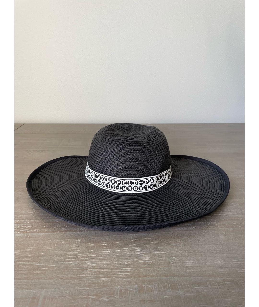 KARL LAGERFELD Черная шляпа, фото 9