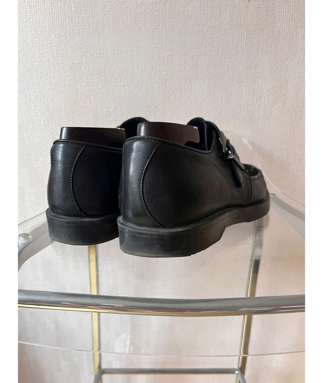 THE KOOPLES Черные кожаные туфли, фото 5