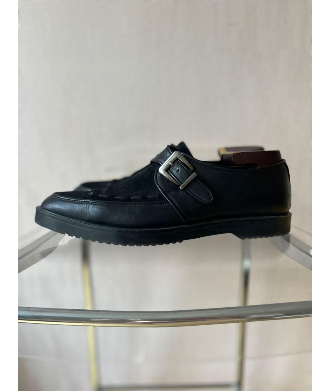 THE KOOPLES Черные кожаные туфли, фото 9