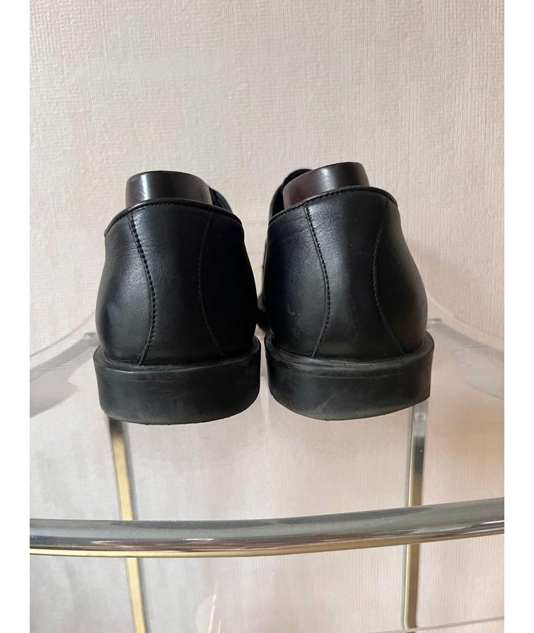 THE KOOPLES Черные кожаные туфли, фото 4