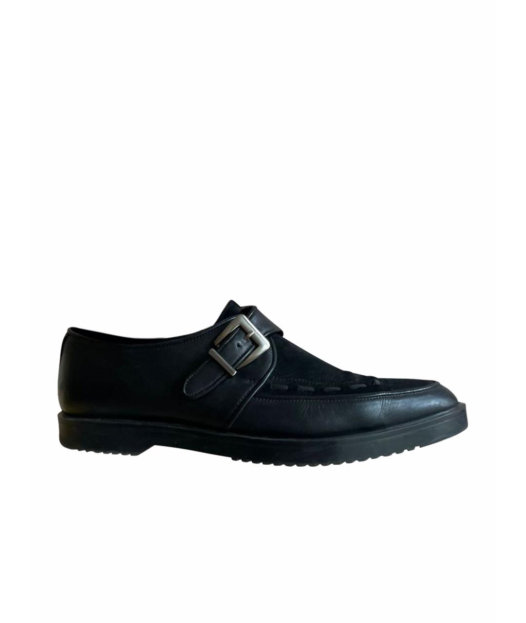 THE KOOPLES Черные кожаные туфли, фото 1