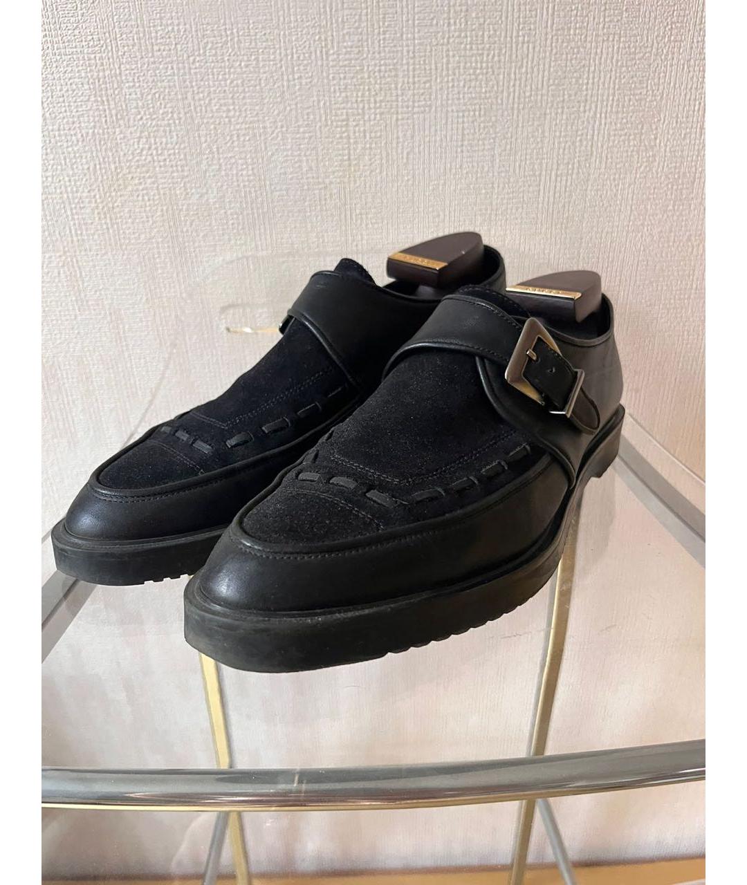 THE KOOPLES Черные кожаные туфли, фото 3