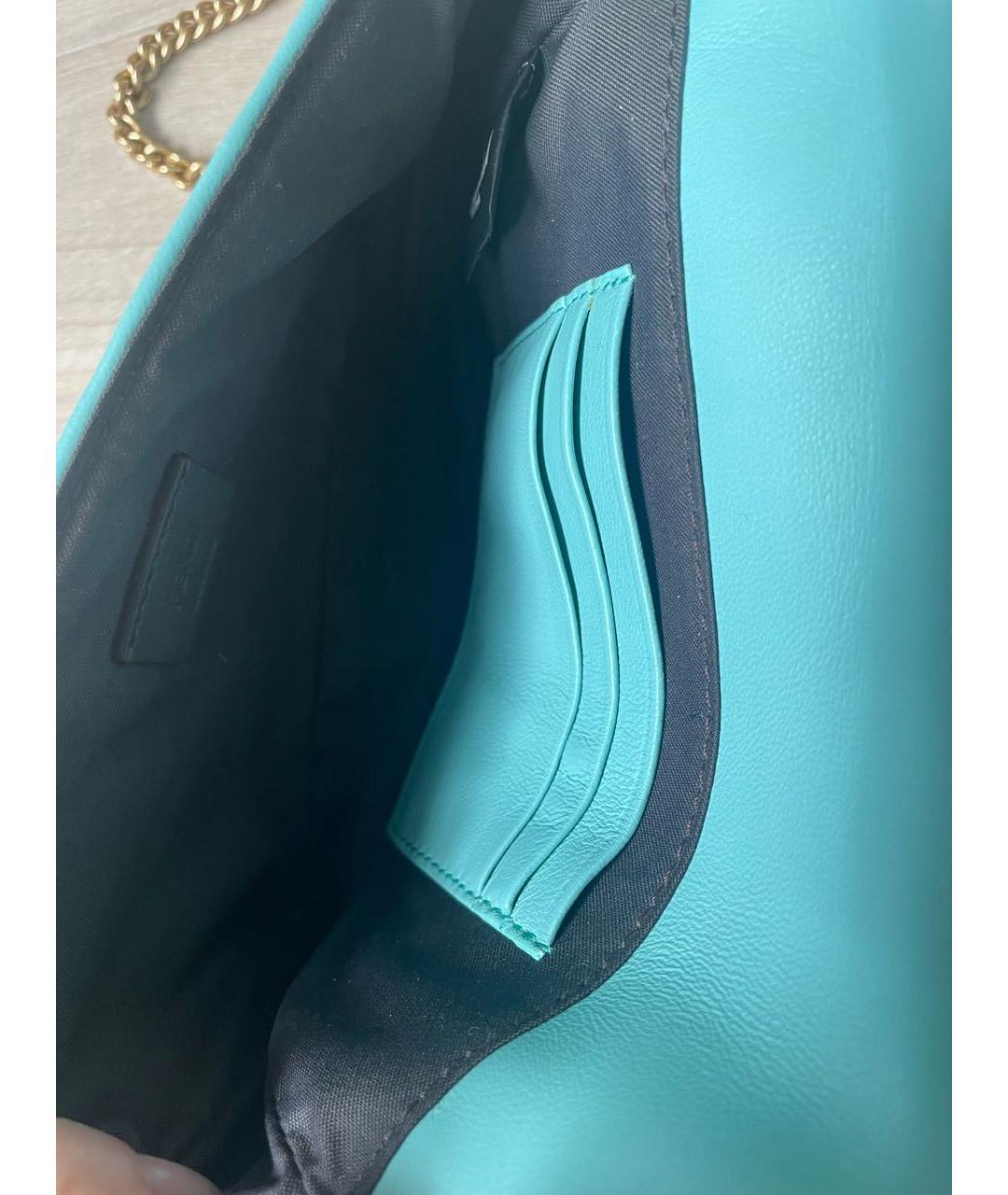 FENDI Кожаная сумка через плечо, фото 8