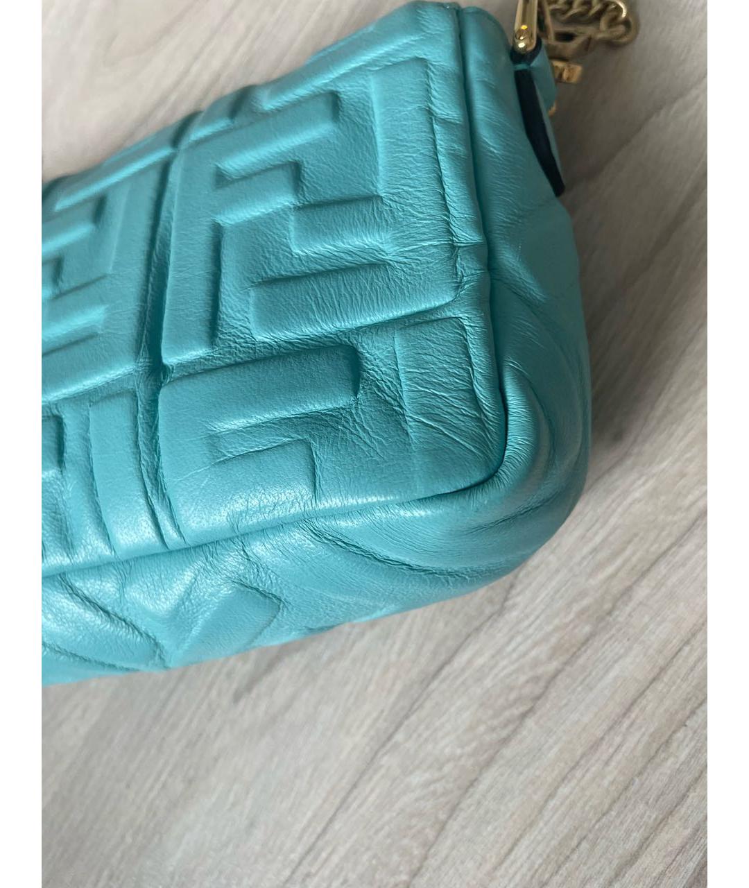 FENDI Кожаная сумка через плечо, фото 3