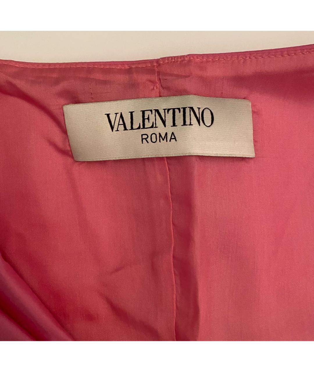 VALENTINO Розовое коктейльное платье, фото 3