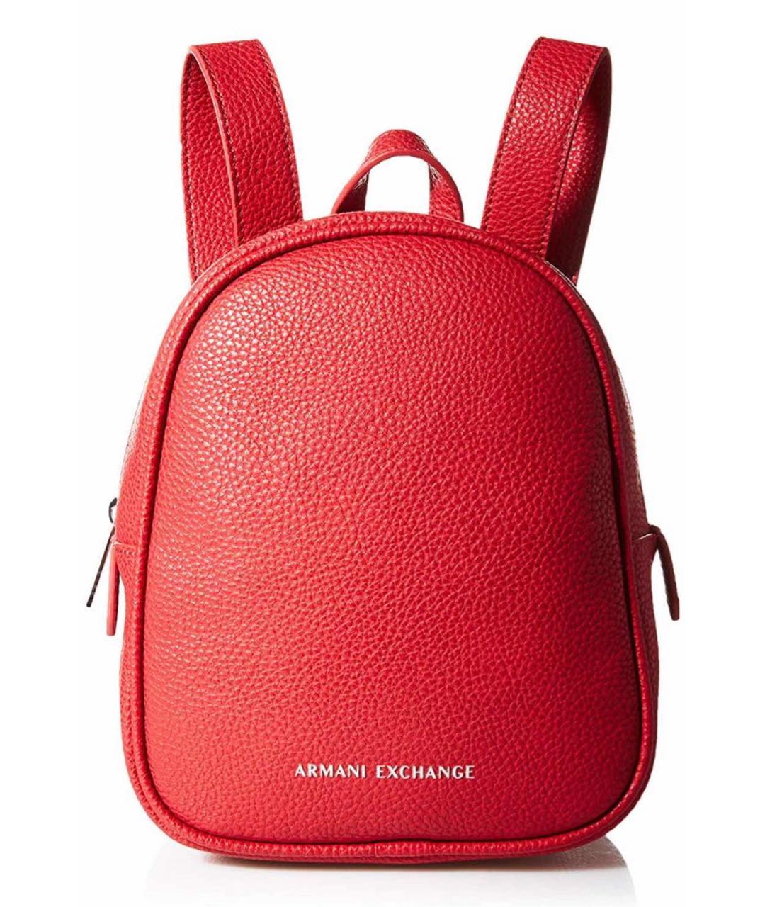 ARMANI EXCHANGE Красный рюкзак из искусственной кожи, фото 1