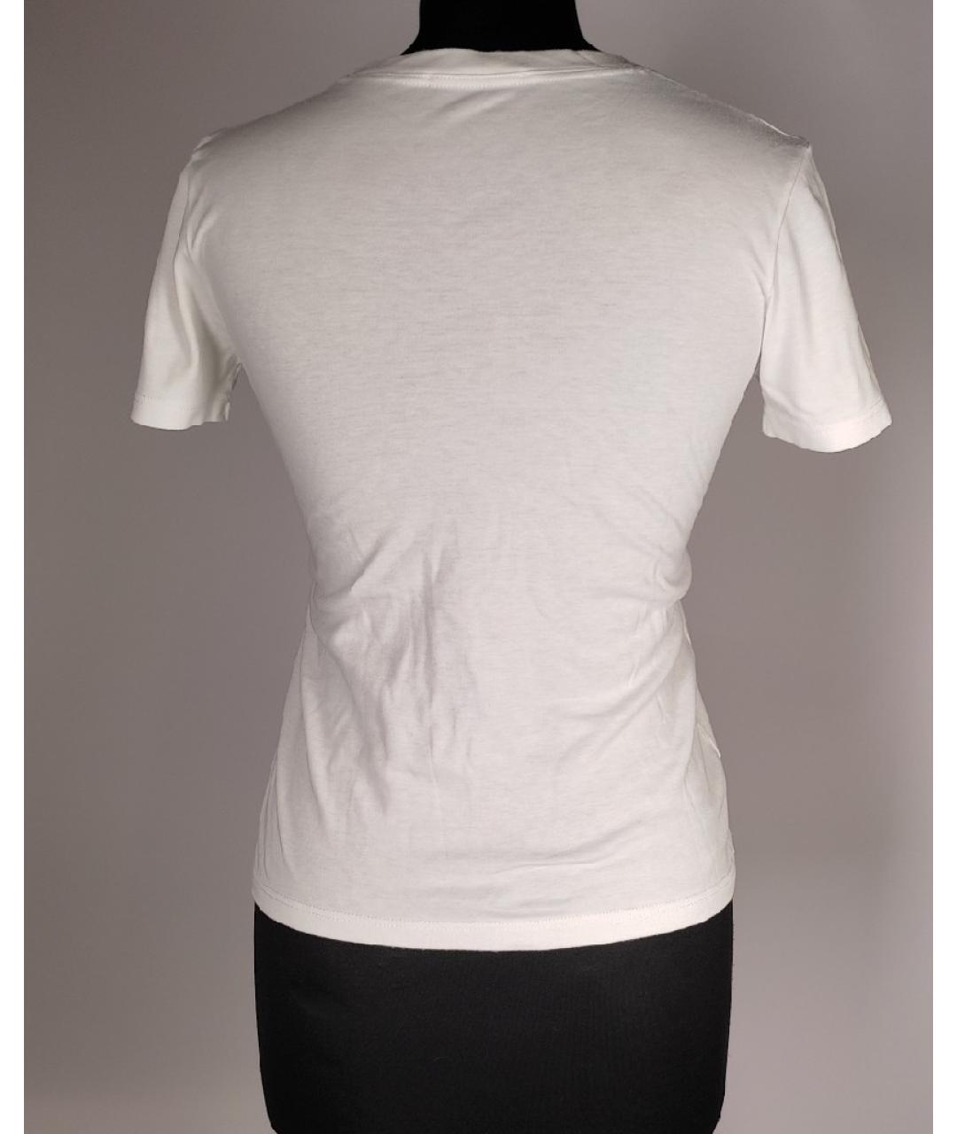 LOUIS VUITTON PRE-OWNED Белая хлопковая футболка, фото 3