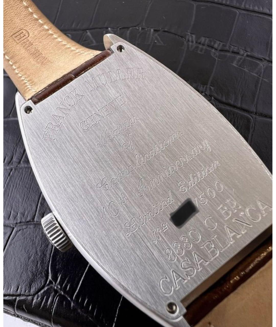 FRANCK MULLER Серебряные стальные часы, фото 5